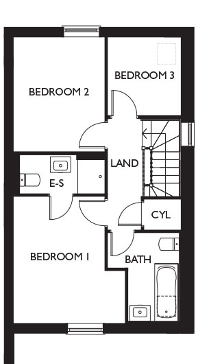 Floorplans for Samlesbury and Duckinfield