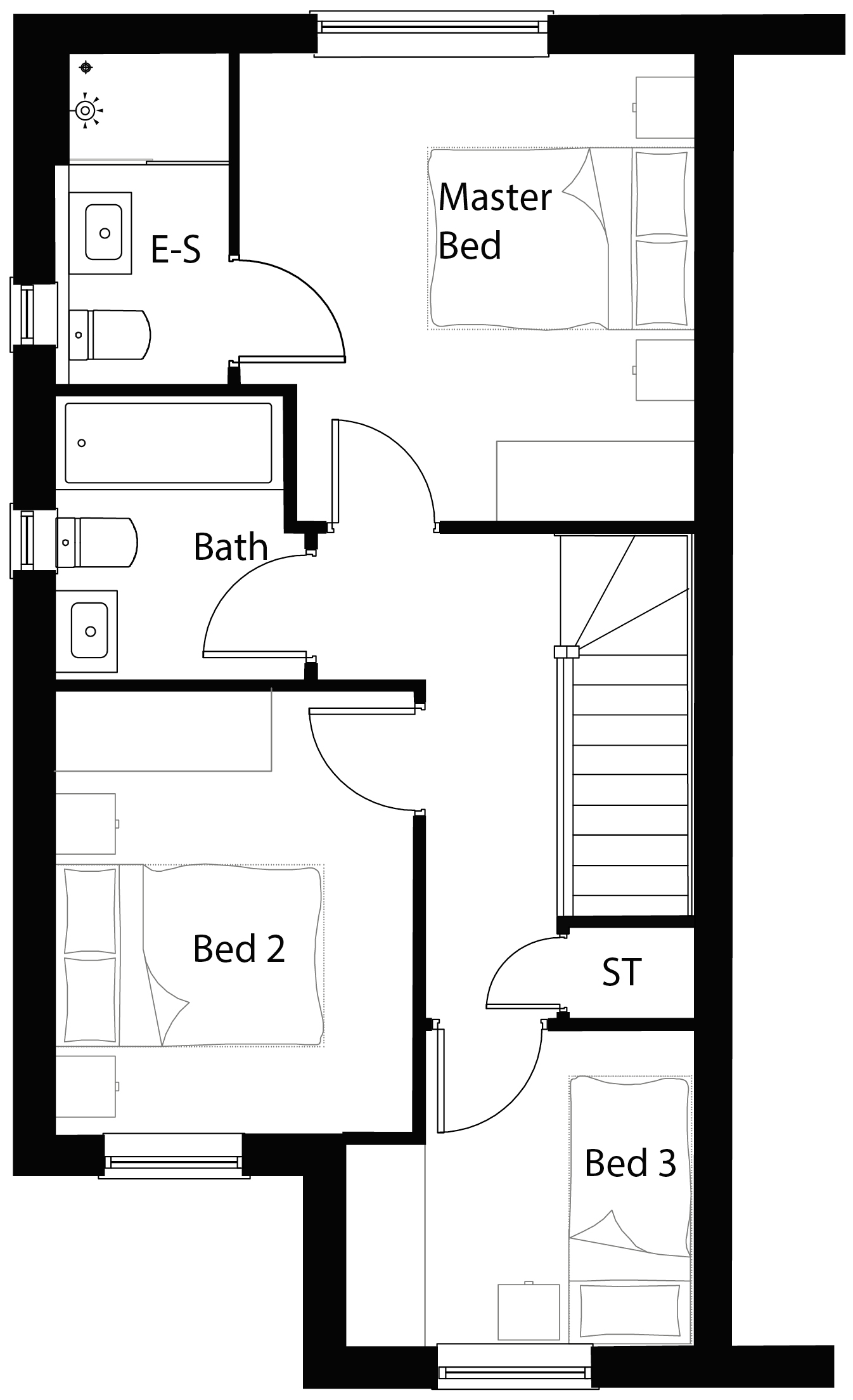 Floorplans for The Heathfield