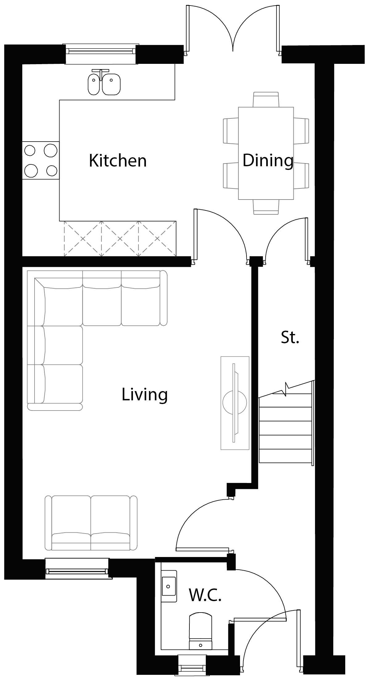 Floorplans for The Heathfield