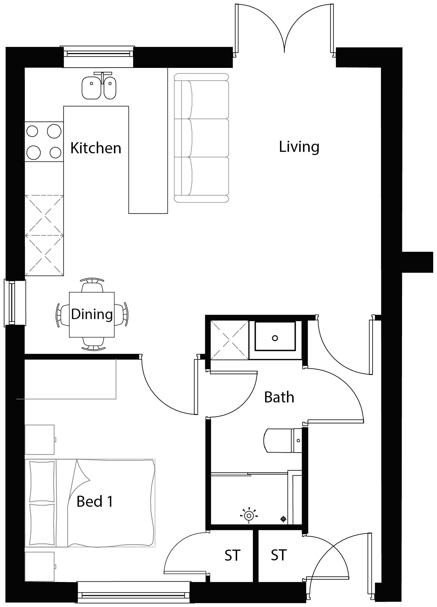 Floorplans for The Willowgreen