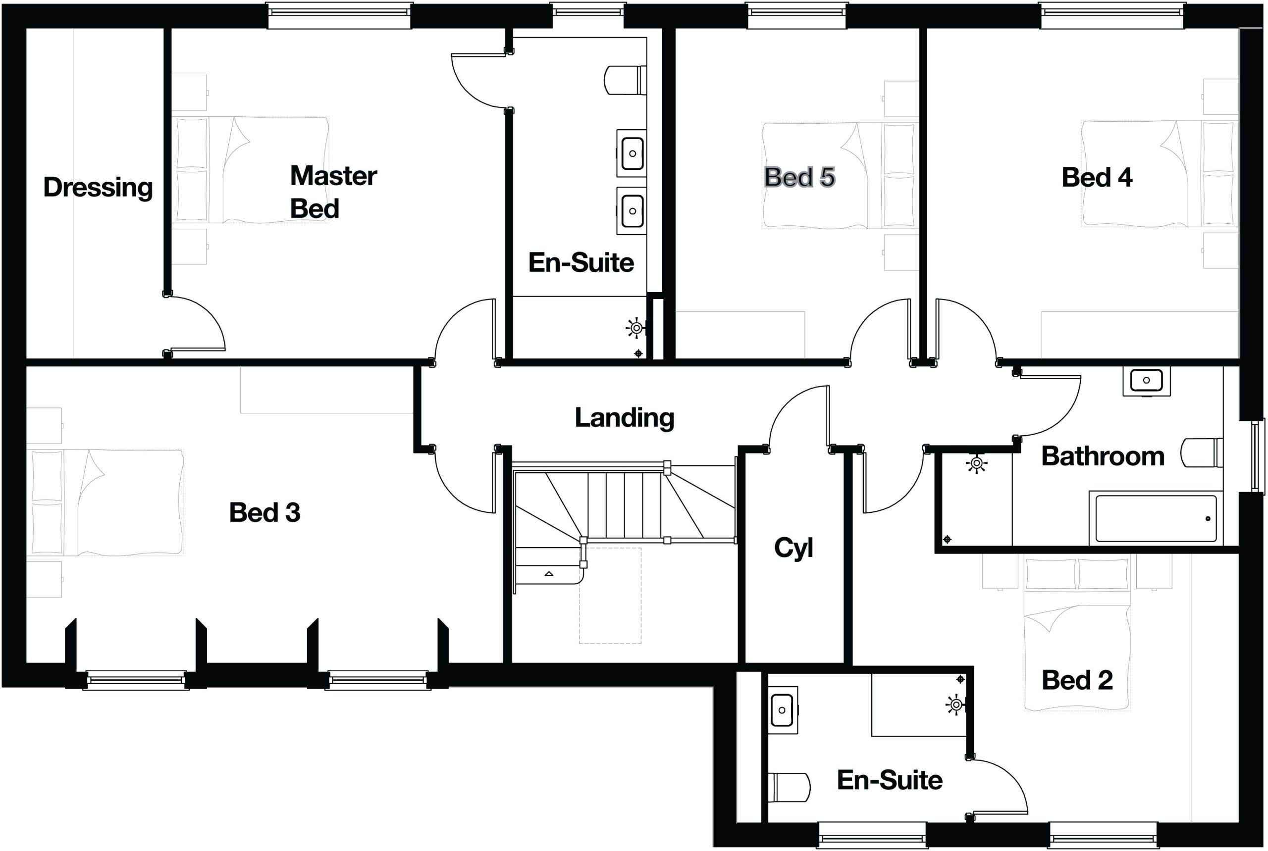 Floorplans for Smithy Barn