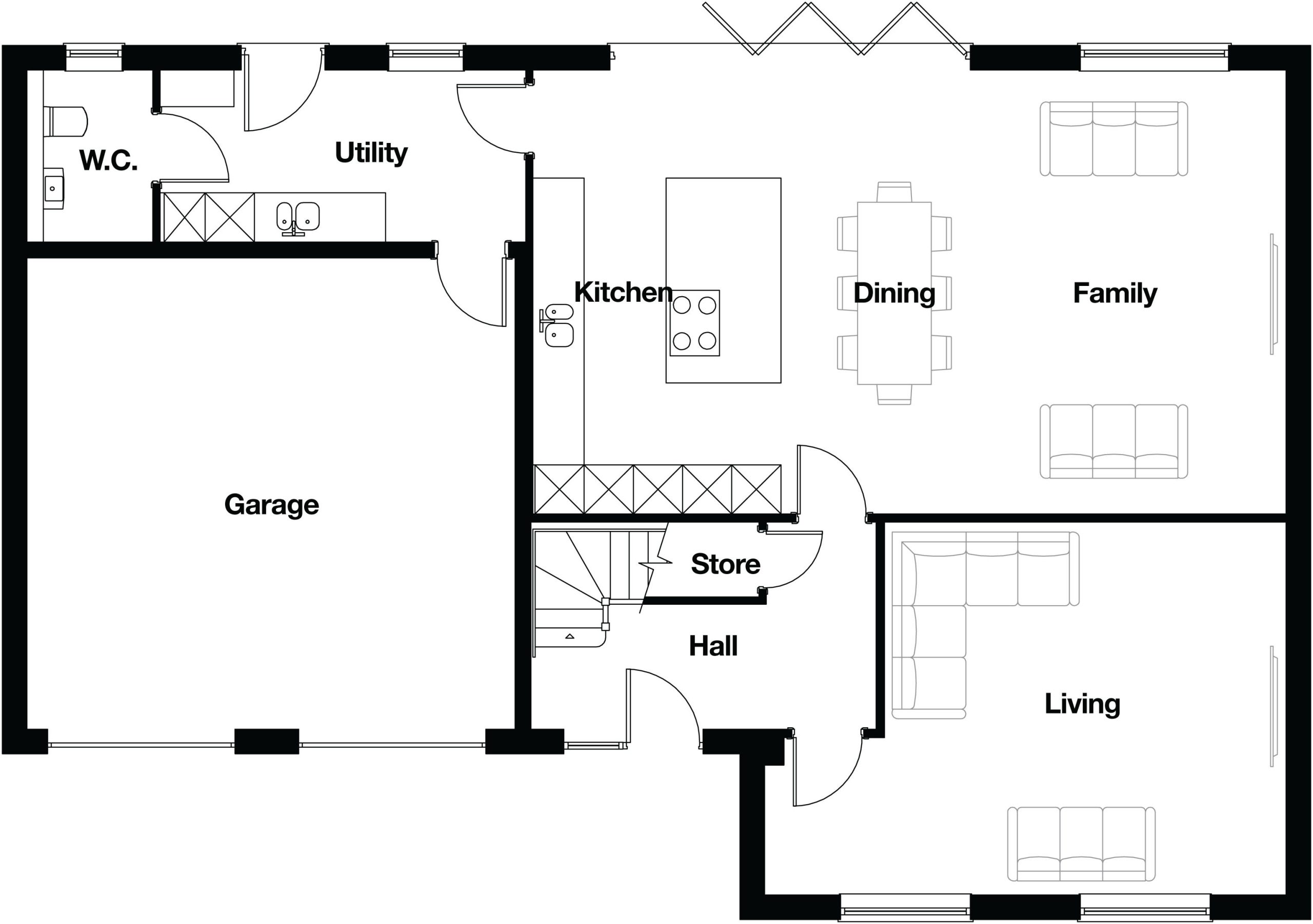 Floorplans for Smithy Barn