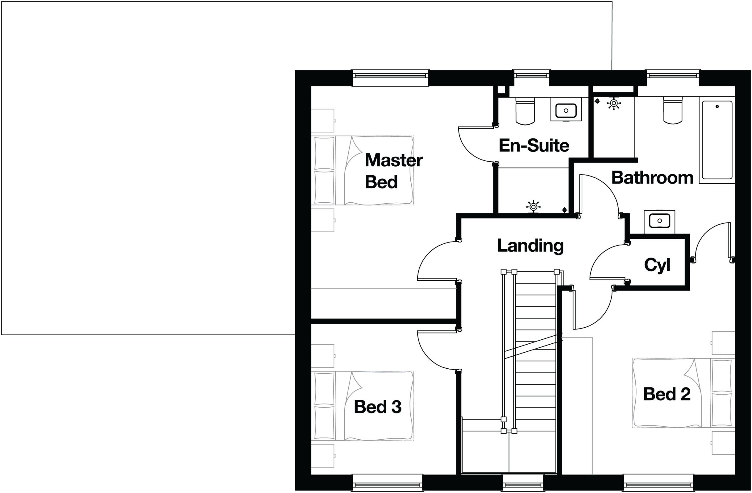 Floorplans for The Lancaster